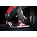 PUMA SAFETY Heritage FRONTCOURT BLK WHT RED LOW Closeup 01