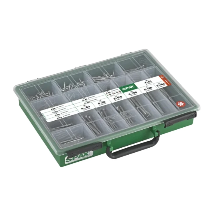 SPAX box UPK YLR 384pcs kuva