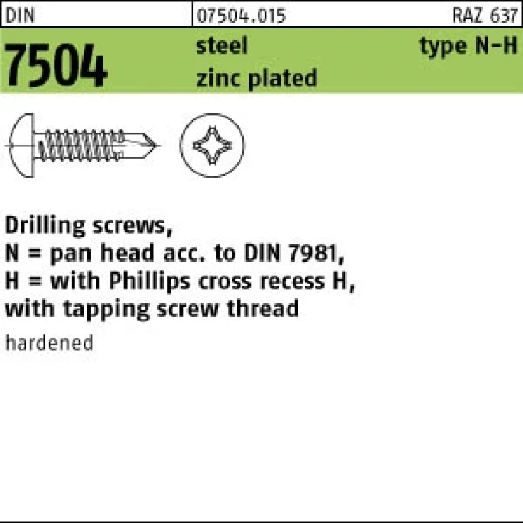 DIN 7504 PHZn kuva