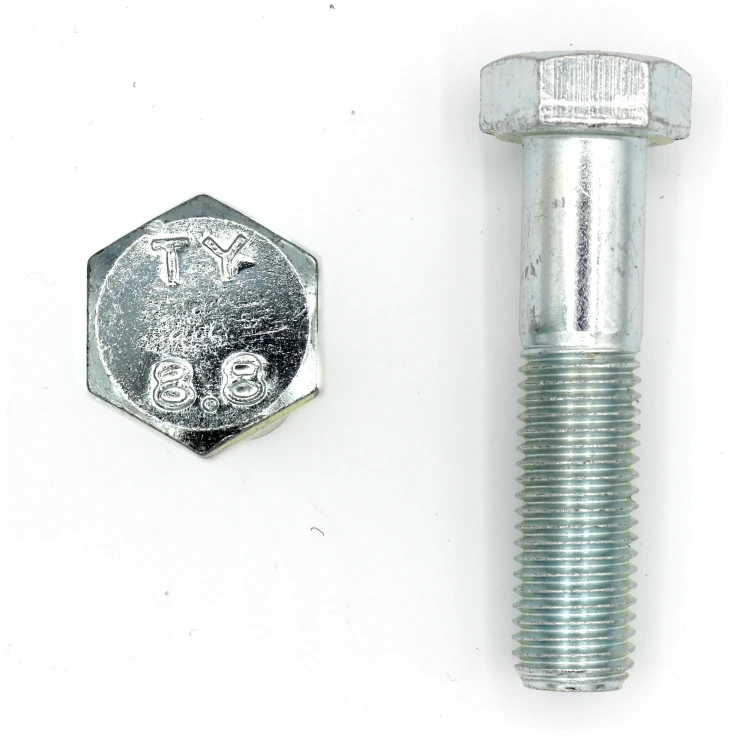 DIN931 ISO4014 8 8 Zn kuva
