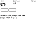 DIN 975 ST 8.8