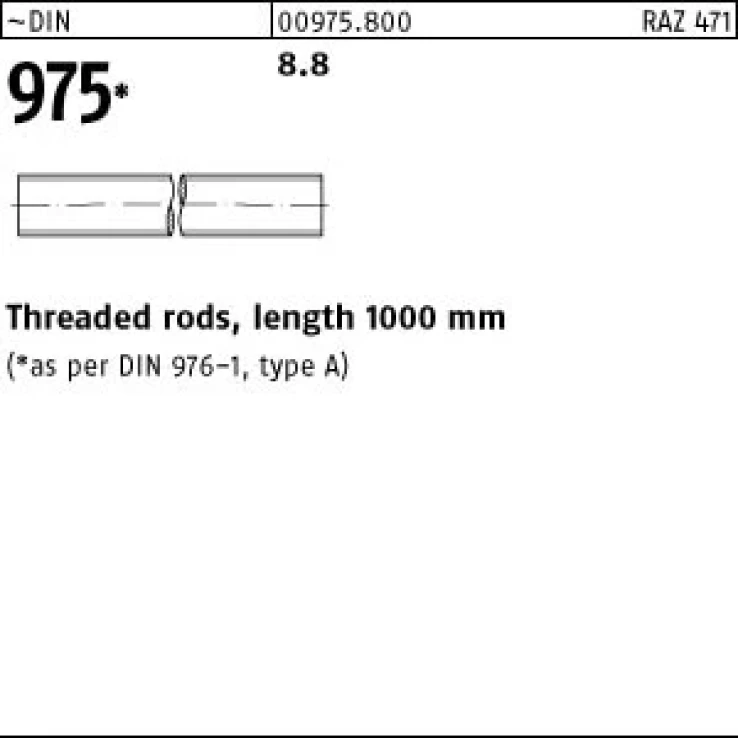DIN 975 ST 8.8 image
