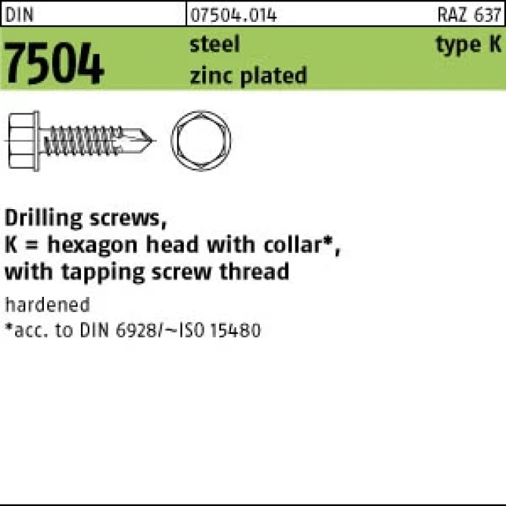 DIN 7504 Zn kuva