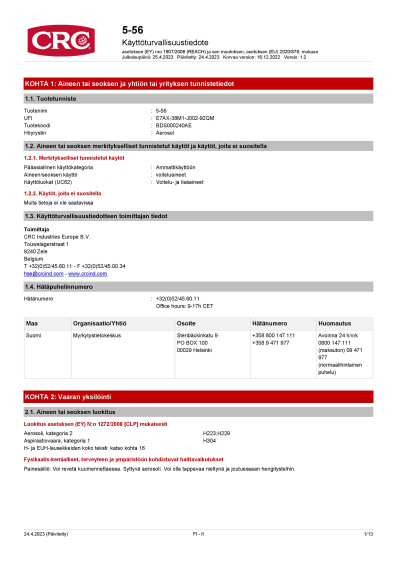 5 56 finland Finnish 1 BDS000240AE