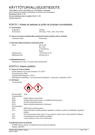 Sievert Ultragas FIN