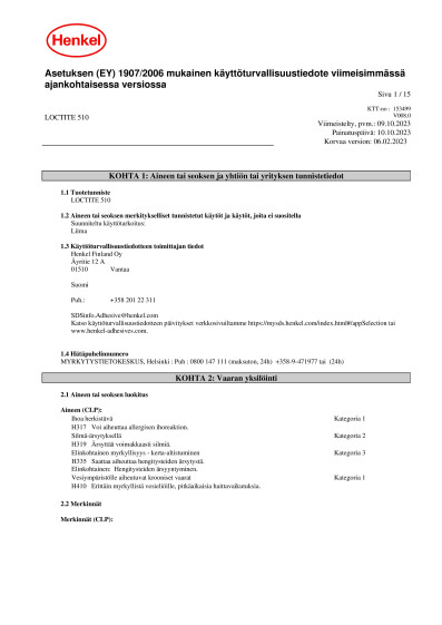 80LOC 510 250ml LOCTITE 510 003