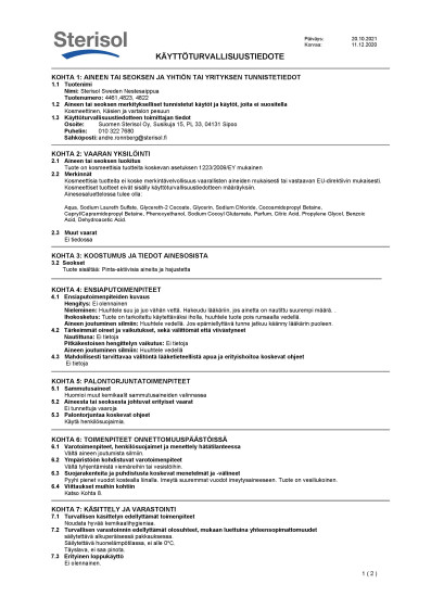 80MUU 4461 Kayttoturvallisuustiedote FI