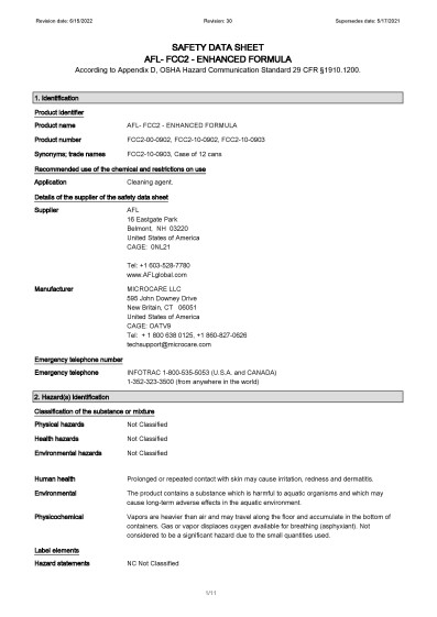 Noyes Kuidun Puhdistusneste FCC2