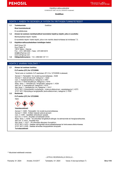1111 Penosil GoldGun SDS fi FI